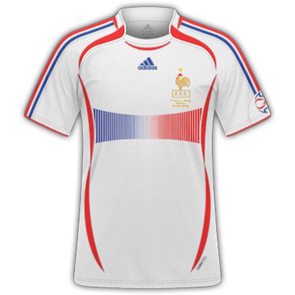 2006 World Cup France Away Retro Soccer Jersey